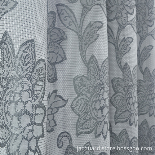 Großhandel New Design Polyester Jacquard Tülle Vorhänge